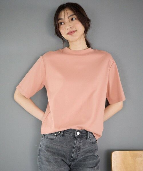 ANY / エニィ カットソー | 【接触冷感/UVケア】マルチファンクションモックネックTシャツ | 詳細14