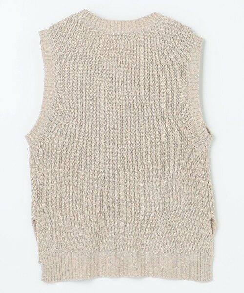 ANY / エニィ ベスト | Vネックラメニットベスト | 詳細7