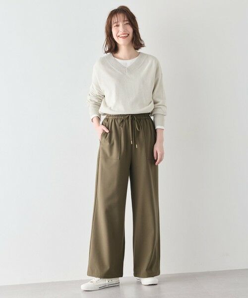 ANY / エニィ カットソー | 【洗濯機可】リブポイントテールＴシャツ | 詳細2