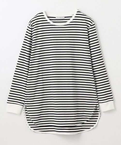 ANY / エニィ カットソー | 【洗濯機可】リブポイントテールＴシャツ | 詳細16