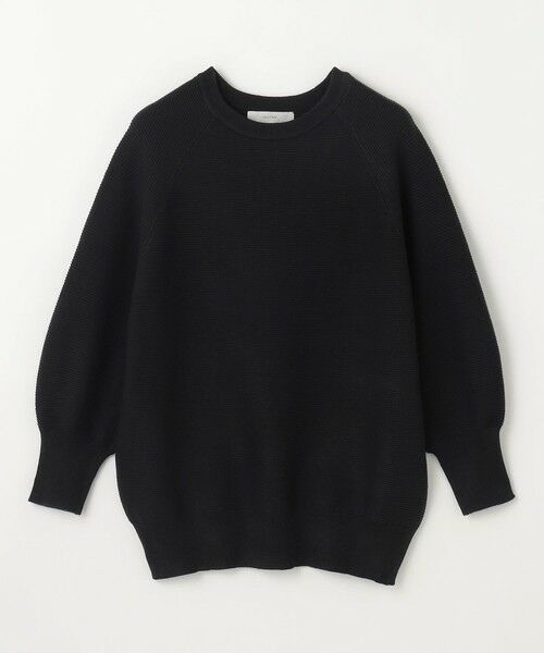 ANY / エニィ ニット・セーター | 【洗濯機可/6色展開】ラウンドネックガーターニット | 詳細10