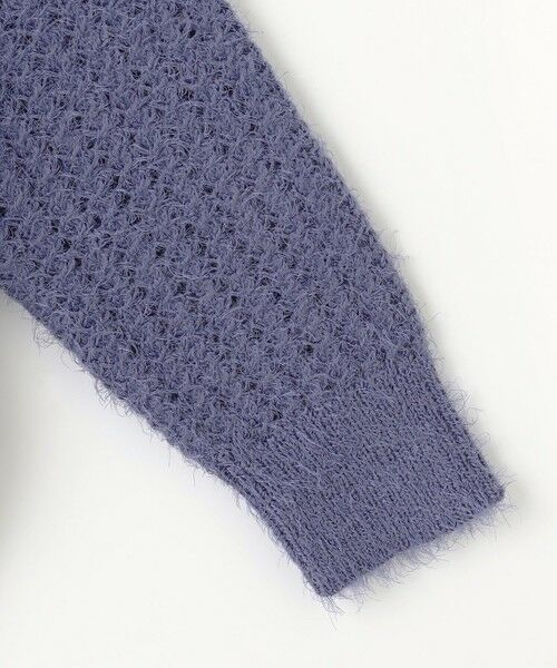 ANY / エニィ ニット・セーター | 【洗濯機可】フェザーメッシュニット | 詳細28