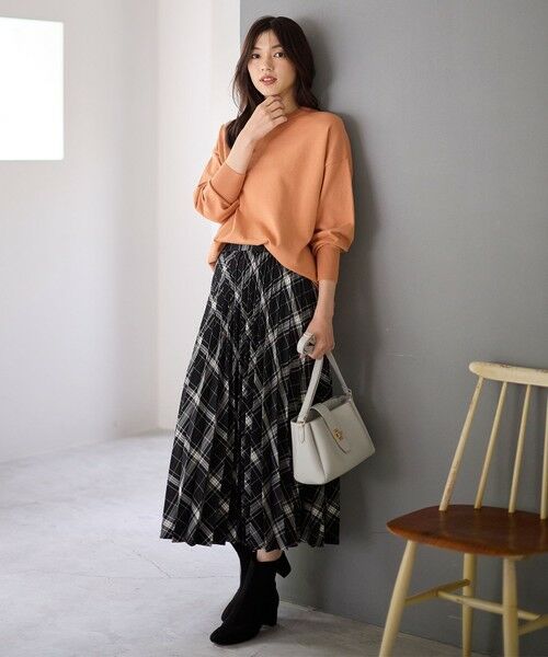 ANY / エニィ ニット・セーター | 【洗濯機可/6色展開】ソフトタッチニットプルオーバー | 詳細11