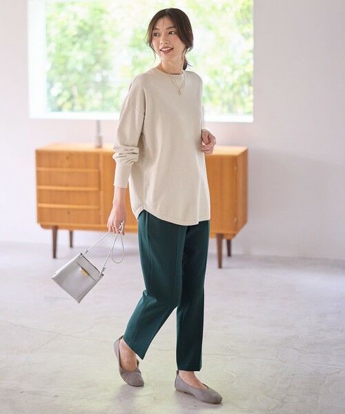 ANY / エニィ ニット・セーター | 【洗濯機可/6色展開】ソフトタッチニットプルオーバー | 詳細19