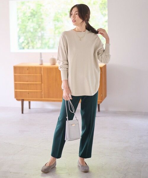 ANY / エニィ ニット・セーター | 【洗濯機可/6色展開】ソフトタッチニットプルオーバー | 詳細20