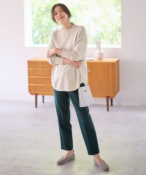 ANY / エニィ ニット・セーター | 【洗濯機可/6色展開】ソフトタッチニットプルオーバー | 詳細21