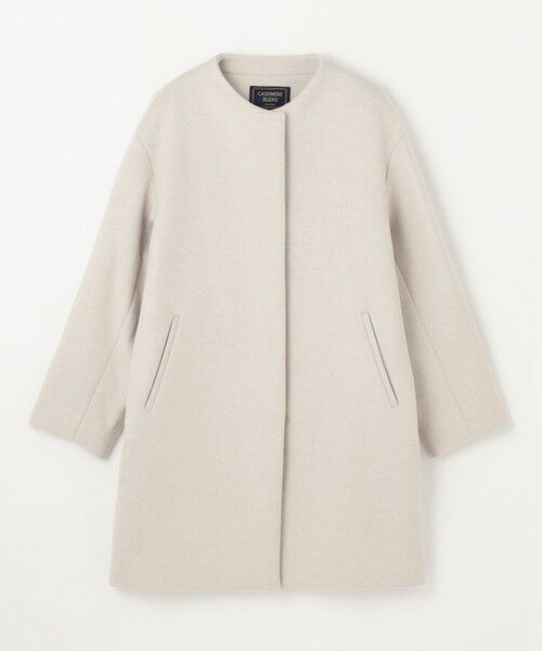 ANY / エニィ その他アウター | 【防風裏地】カシミヤブレンドコート | 詳細4