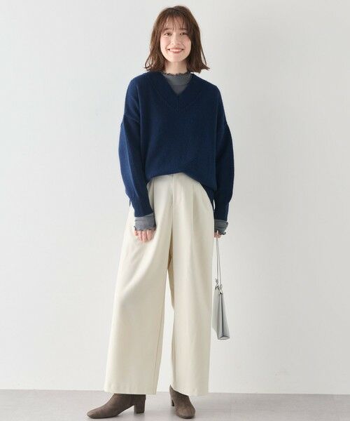 ANY / エニィ カットソー | 【洗濯機可】シアーコンビタートル | 詳細16