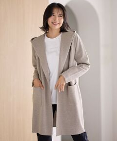 ANY / エニィ カーディガン・ボレロ | 【洗濯機可】フーディーコーディガン