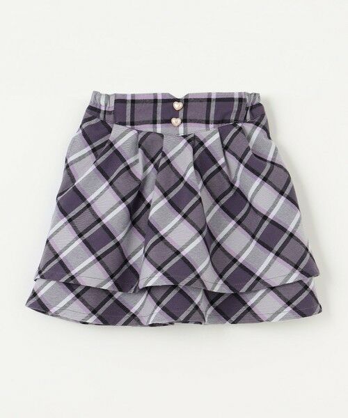 ANY / エニィ ミニ・ひざ丈スカート | シャギーチェックスカート | 詳細4