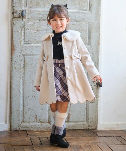 ANY / エニィ ミニ・ひざ丈スカート | シャギーチェックスカート | 詳細3