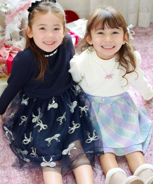 ANY / エニィ ミニ・ひざ丈スカート | シャギーチェックスカート | 詳細7