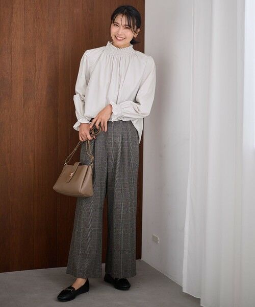 ANY / エニィ シャツ・ブラウス | 【洗濯機可】フリルネックブラウス | 詳細20