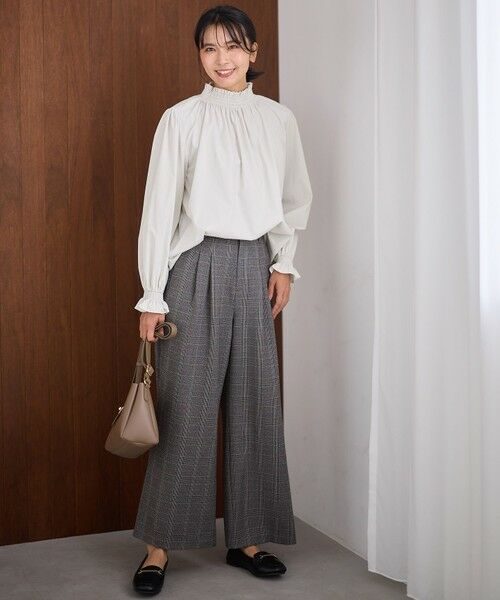 ANY / エニィ シャツ・ブラウス | 【洗濯機可】フリルネックブラウス | 詳細21