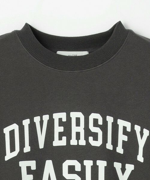 ANY / エニィ カットソー | 【洗濯機可】裏起毛スウェットロゴプルオーバー | 詳細14