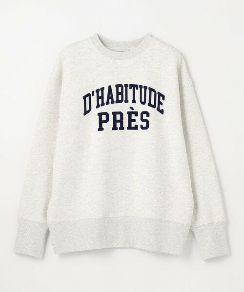 ANY / エニィ カットソー | 【洗濯機可】裏起毛スウェットロゴプルオーバー | 詳細24