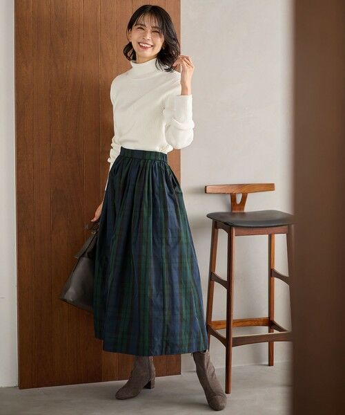 ANY / エニィ ニット・セーター | 【洗濯機可】ウォームニットリブタートルネック | 詳細2