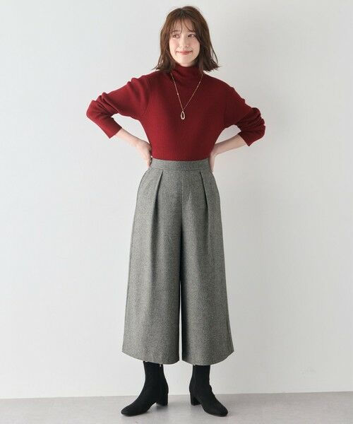 ANY / エニィ ニット・セーター | 【洗濯機可】ウォームニットリブタートルネック | 詳細12