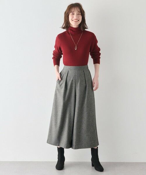 ANY / エニィ ニット・セーター | 【洗濯機可】ウォームニットリブタートルネック | 詳細13