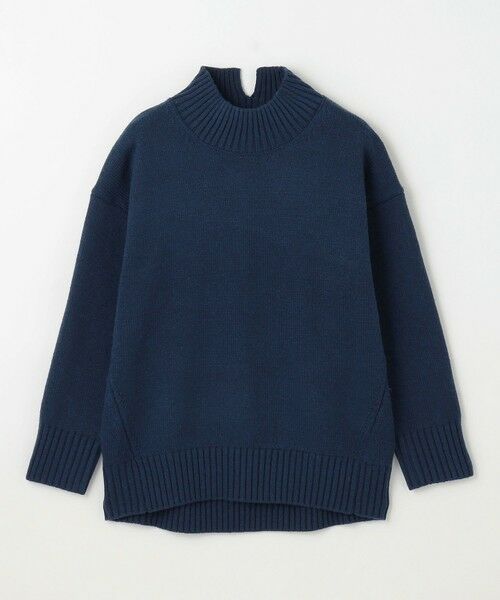ANY / エニィ ニット・セーター | 【洗濯機可】ラムウールボトルネックプルオーバー | 詳細25