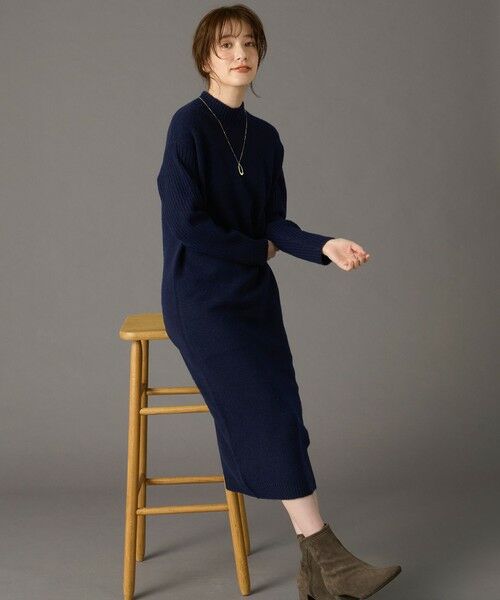 ANY / エニィ ニット・セーター | 【手洗い可】フラッフィーニットワンピース | 詳細12