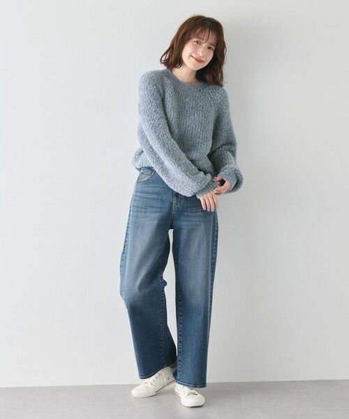 ANY / エニィ ニット・セーター | 【洗濯機可】カーリーファンシーニット | 詳細4