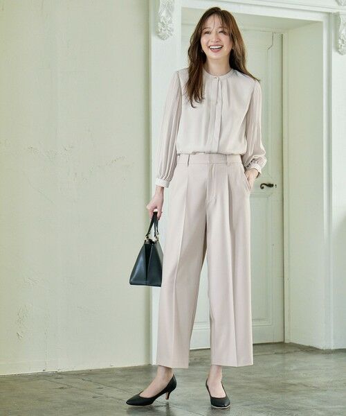 ANY / エニィ シャツ・ブラウス | 【洗濯機可/2WAY】プリーツスリーブブラウス | 詳細18