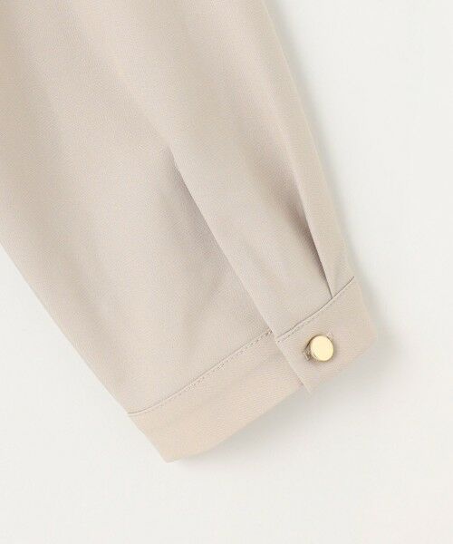 ANY / エニィ シャツ・ブラウス | 【ストレッチ/セットアップ可】イージーケアペプラムブラウス | 詳細16