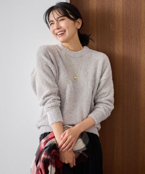 ANY / エニィ ニット・セーター | シャイニーニットプルオーバー | 詳細2