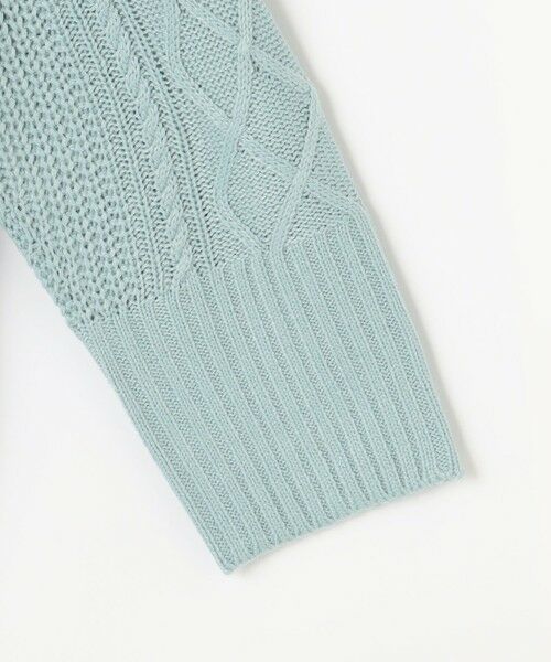 ANY / エニィ ニット・セーター | 【洗濯機可】ソフトタッチケーブルニットチュニック | 詳細20