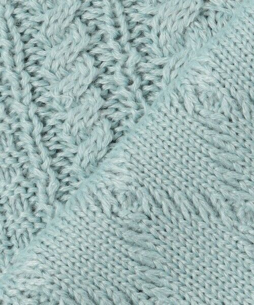 ANY / エニィ ニット・セーター | 【洗濯機可】ソフトタッチケーブルニットチュニック | 詳細22