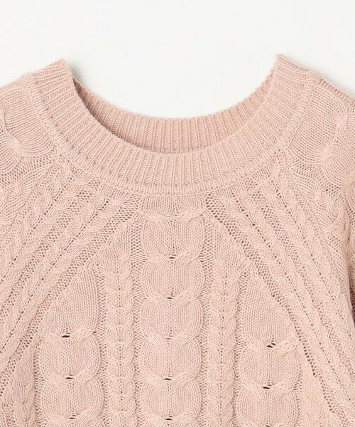 ANY / エニィ ニット・セーター | 【洗濯機可】ソフトタッチケーブル２ＷＡＹニット | 詳細14