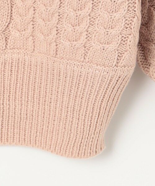 ANY / エニィ ニット・セーター | 【洗濯機可】ソフトタッチケーブル２ＷＡＹニット | 詳細16
