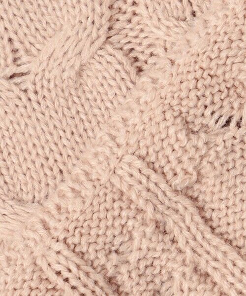 ANY / エニィ ニット・セーター | 【洗濯機可】ソフトタッチケーブル２ＷＡＹニット | 詳細17