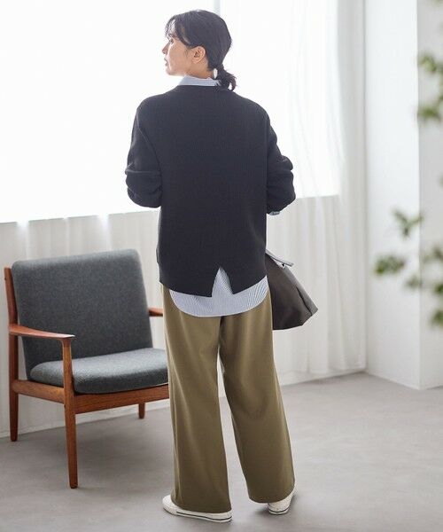 ANY / エニィ ニット・セーター | 【洗濯機可/8色展開】アゼボトルニットプルオーバー | 詳細5