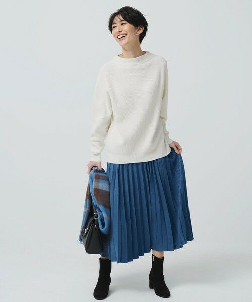 ANY / エニィ ニット・セーター | 【洗濯機可/8色展開】アゼボトルニットプルオーバー | 詳細13