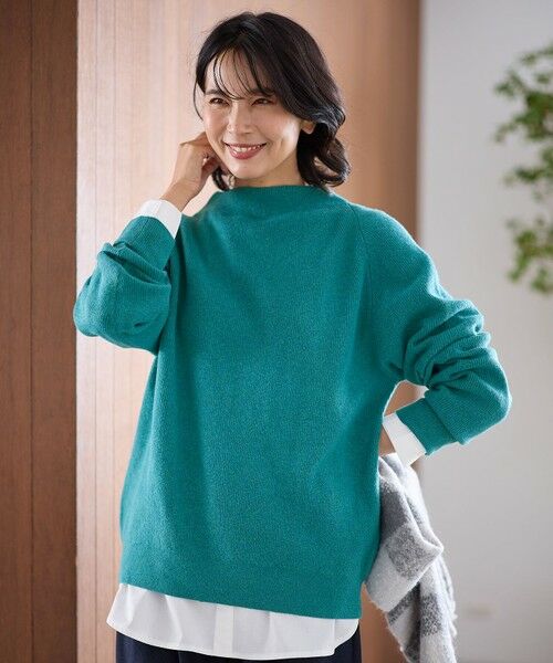 ANY / エニィ ニット・セーター | 【洗濯機可/8色展開】アゼボトルニットプルオーバー | 詳細23