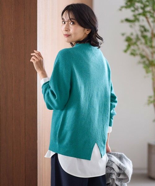 ANY / エニィ ニット・セーター | 【洗濯機可/8色展開】アゼボトルニットプルオーバー | 詳細22
