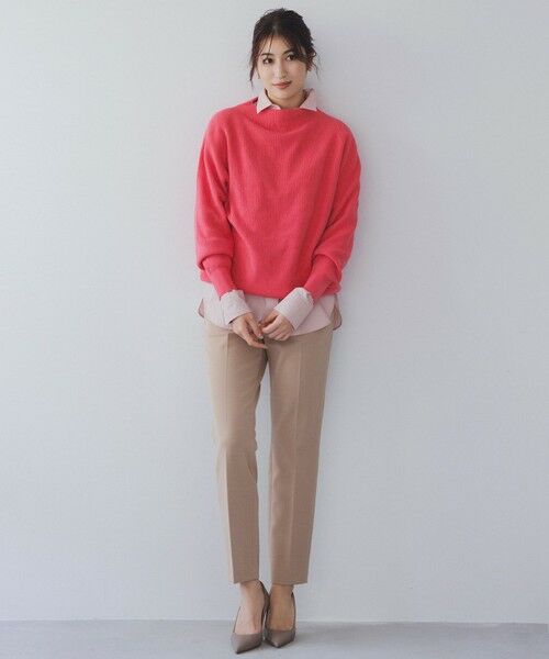 ANY / エニィ ニット・セーター | 【洗濯機可/8色展開】アゼボトルニットプルオーバー | 詳細29