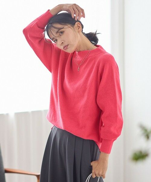 ANY / エニィ ニット・セーター | 【洗濯機可/8色展開】アゼボトルニットプルオーバー | 詳細30