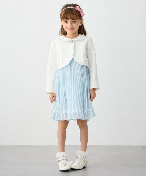 ANY / エニィ ロング・マキシ丈ワンピース | 【2点セット】ジャケット＋シフォンプリーツワンピース | 詳細4