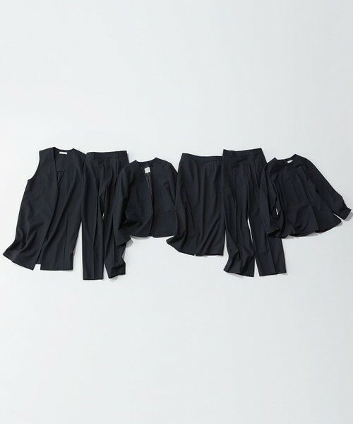 ANY / エニィ その他パンツ | 【洗濯機可/ストレッチ/ウエストゴム/セットアップ可】イージーケアテーパードパンツ | 詳細10