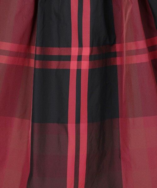 ANY / エニィ ミニ・ひざ丈スカート | 【洗濯機可/ウエストゴム】ビックチェックタフタスカート | 詳細28