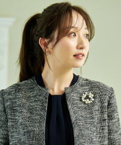 ANY / エニィ ブローチ・コサージュ | サークルパールブローチ