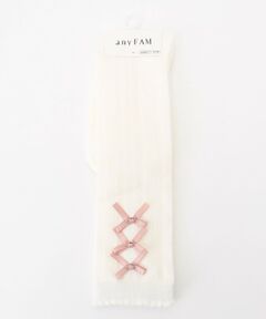 ANY / エニィ ソックス | サイドリボン ハイソックス