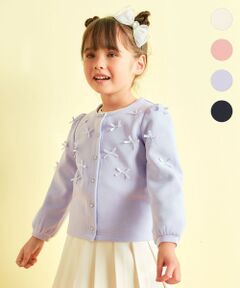 ANY / エニィ カーディガン・ボレロ | スナップボタン リボンカーディガン