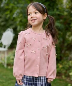 ANY / エニィ カーディガン・ボレロ | スナップボタン リボンカーディガン