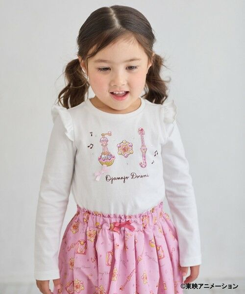セール】 【も〜っと！おジャ魔女どれみ×any FAM】長袖Tシャツ