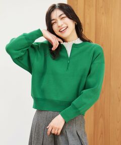 ANY / エニィ ニット・セーター | 【洗濯機可】ミラノリブジップニット