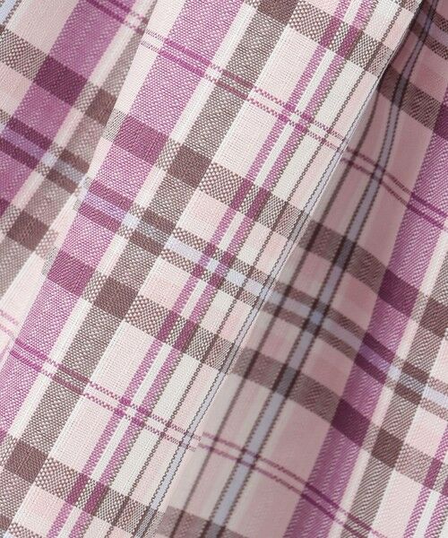 ANY / エニィ ロング・マキシ丈ワンピース | チェックドッキングワンピース | 詳細15